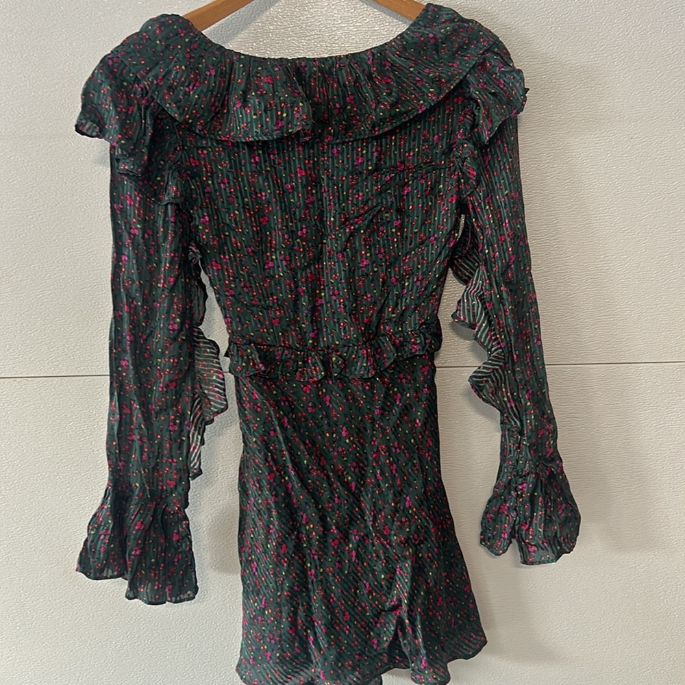 Free People fun vintage style dress. Fits like a 2 - Picture 3 of 3